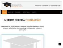 Tablet Screenshot of mcfnd.org
